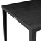 Armen Living Aileen Outdoor Patio 5-Piece Dining Table Set in Aluminum and Wicker with Gray Cushions 840254333345 - alternate 8